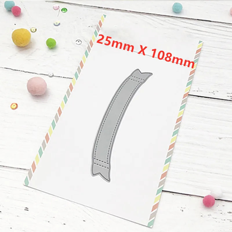 Happy Birthday Word Cutting Dies Sweet Feline Metal Die Cuts for DIY Scrapbooking Album Card Making Decoration