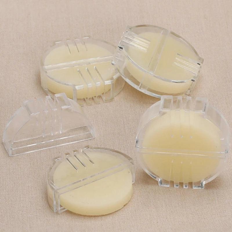 Beeswax Thread Conditioners Sewing Beeswax Strengthening Bees Wax Round Thread Holders Red Thread Wax Sewing Supplies Y5GB