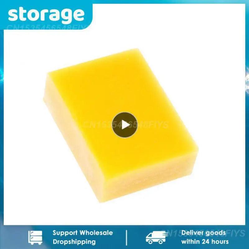 Organic Natural Pure Beeswax Honey Wax Maintenance Wood Furniture Polishing Tools Candle Soap Making Supplies 3*4*1.4cm - Winord