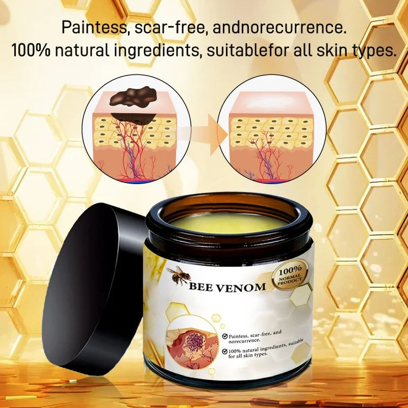 2024 New Bee Cream, New Bee Care Cream, Bee Mole And Wart Care Cream Bee Reparing Cream For All Parts Of The Body