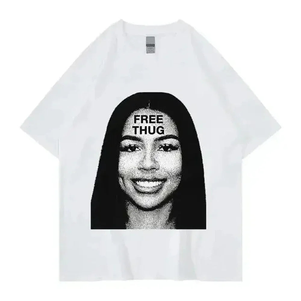 Young Thug Slime Graphic Tee for Women Y2K Inspired Fashion T Shirts