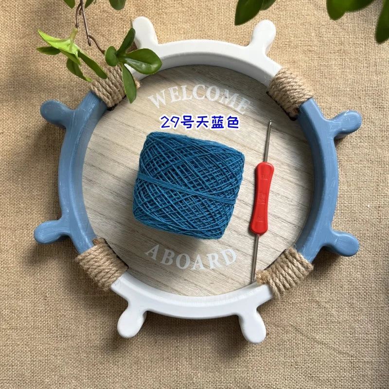 100g 100% Cotton Crocheting Lace Yarn for Hand Knitting and Amigurumi Projects