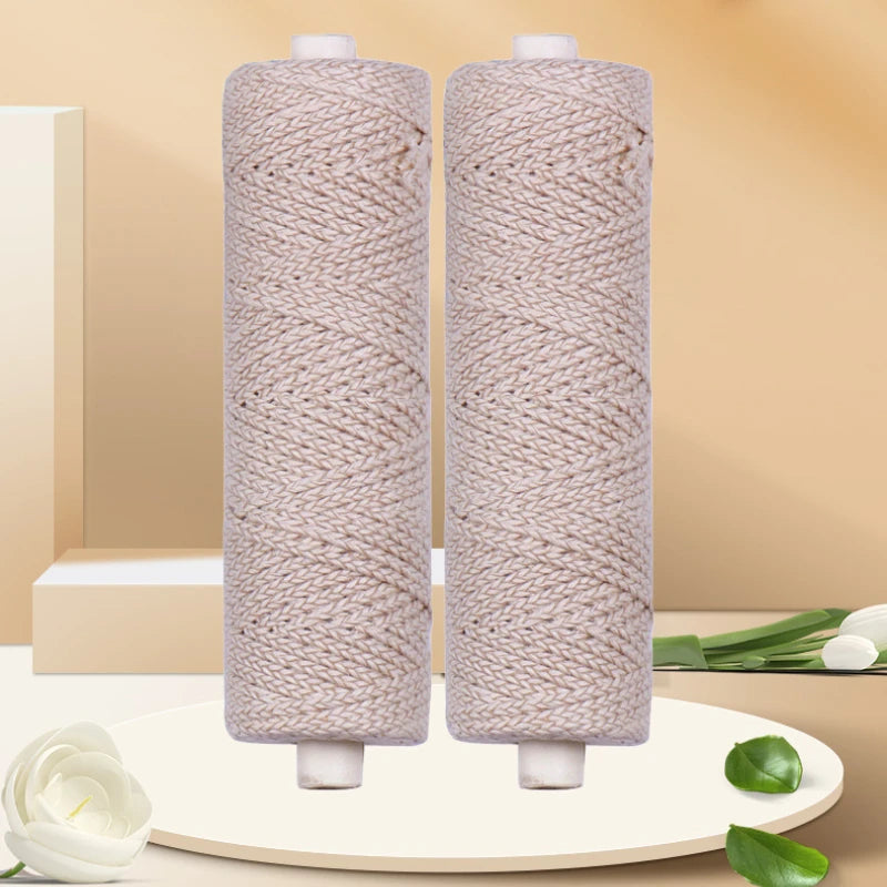 15-60 Strands Pure Cotton Wax Candle Wicks Smokeless Natural DIY Aromatherapy Candle Making Material Candle Cotton Thread