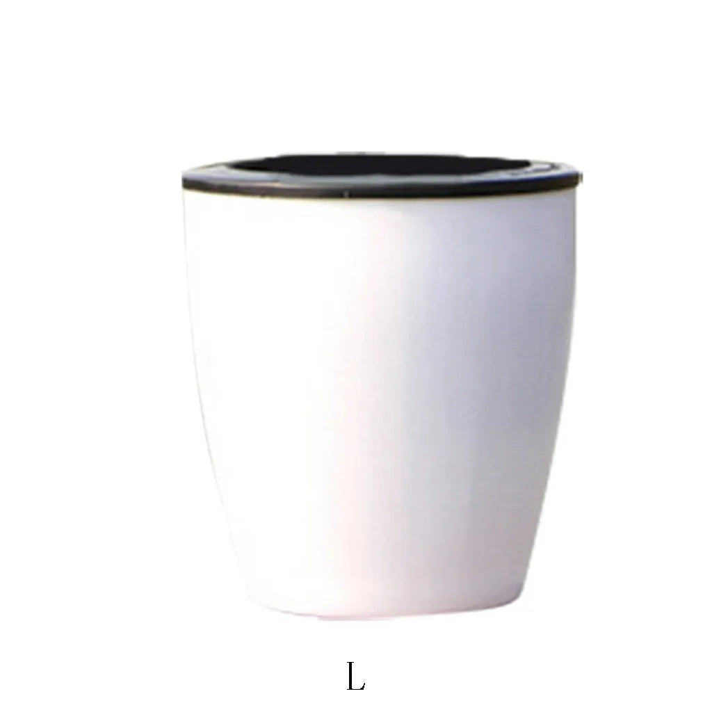 Lazy Flower Pot Automatic Water Absorption Plastic Pot Green Plant Water Culture