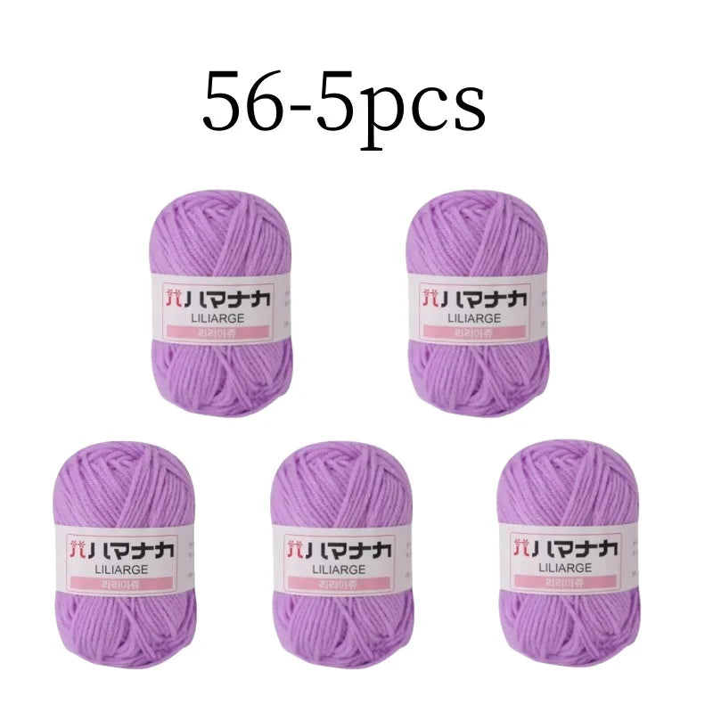 Soft Thick Wool Yarn For Knitting Crochet Classic 25g Ball
