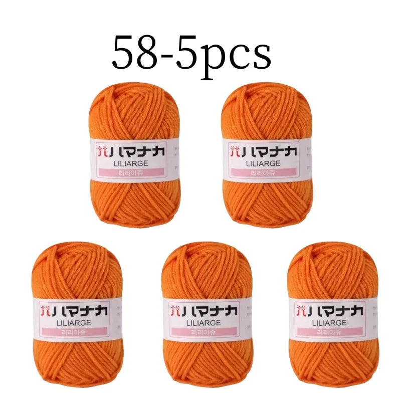 Soft Thick Wool Yarn For Knitting Crochet Classic 25g Ball