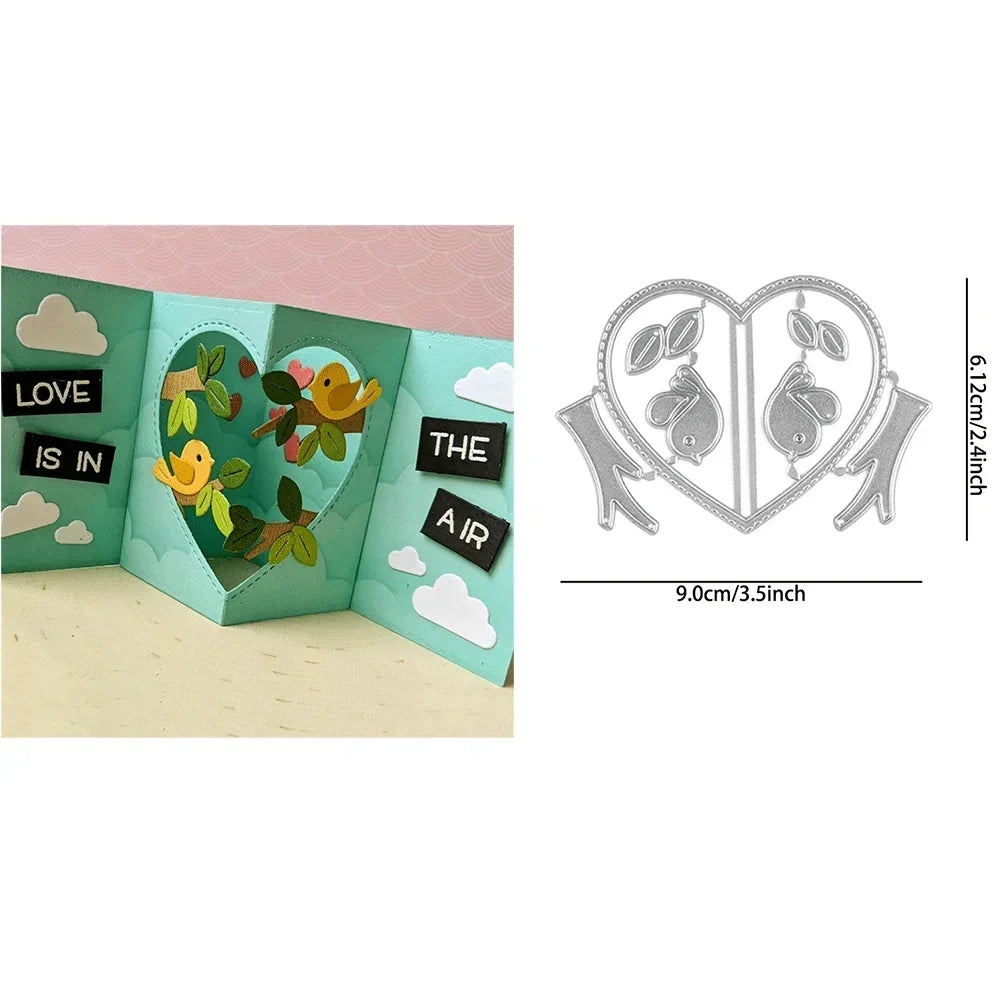 Magic Iris Snow Globe Add-On Metal Cutting Dies Embossing Diecut Beehive for DIY Card Making Scrapbooking Crafting Supplies