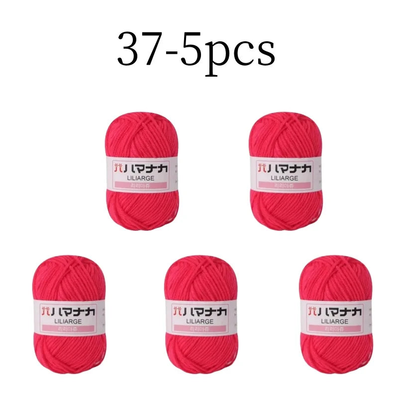 Soft Thick Wool Yarn For Knitting Crochet Classic 25g Ball