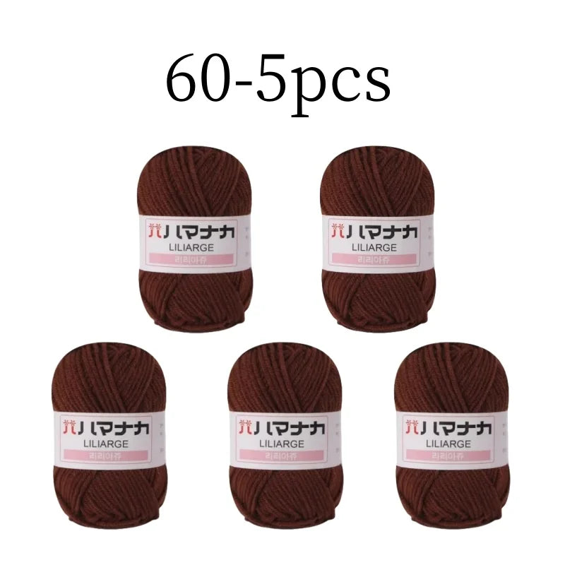 Soft Thick Wool Yarn For Knitting Crochet Classic 25g Ball