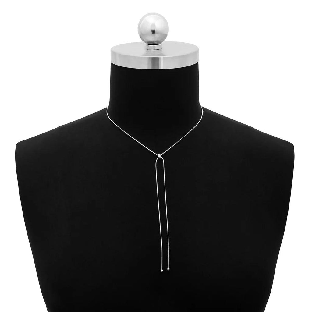 ZAKOL Kpop Fashion Chain Choker Necklace for Women Girl Statement Long Thin Link Adjustable Length Necklaces Party Accessories