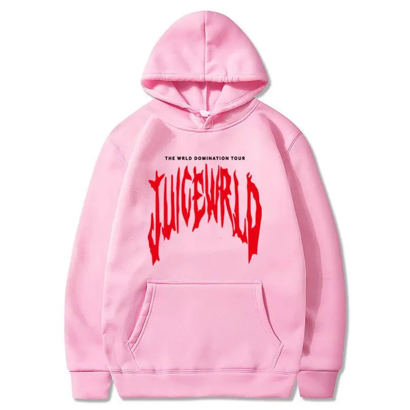 Rapper Juice Wrld 999 Letter Printed Hoodie Y2k Women's Casual Fashion Sportswear Autumn/Winter Hoodie Men's Women's Clothing