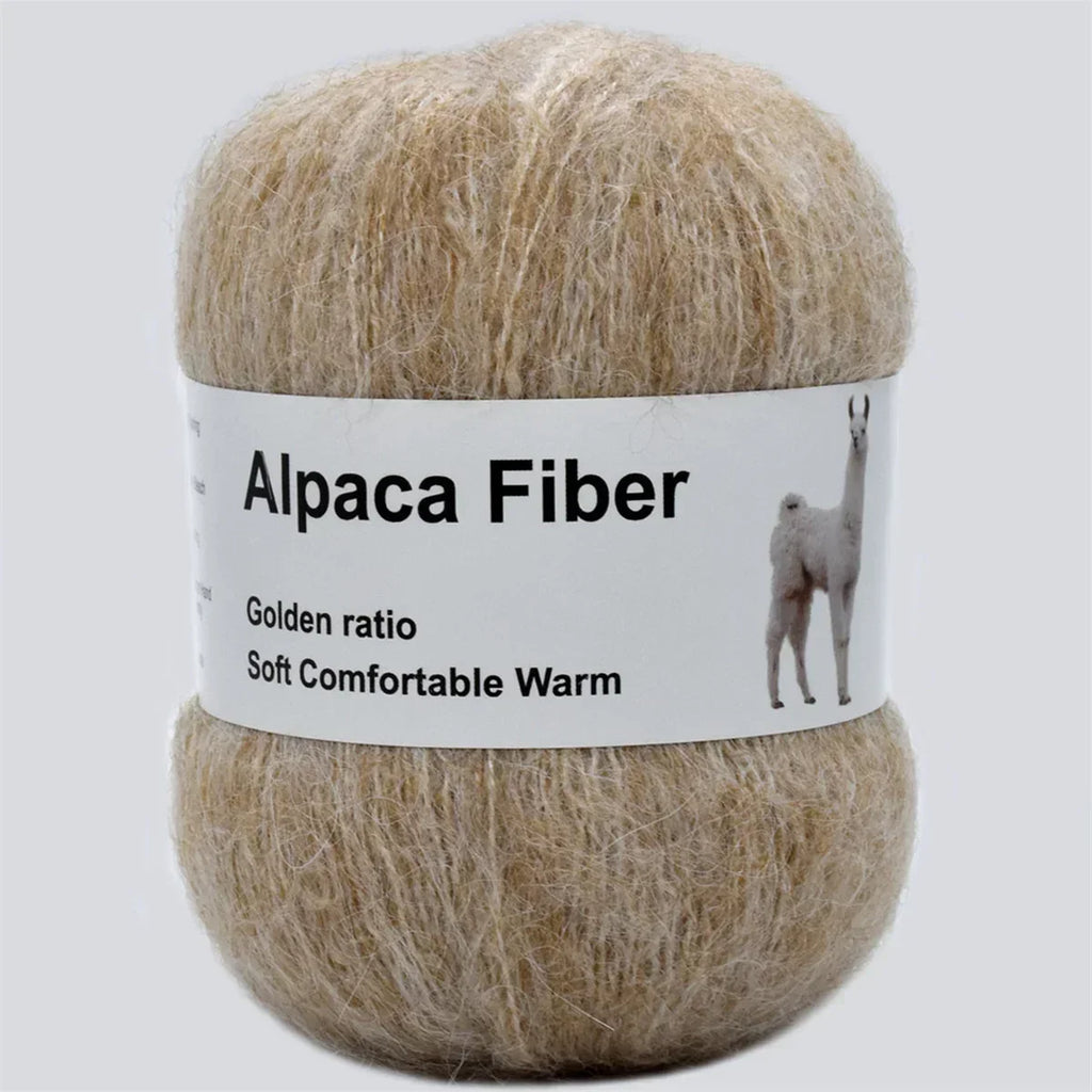 Alpaca Mohair Yarn Plush Thick Crochet Wool For Knitting
