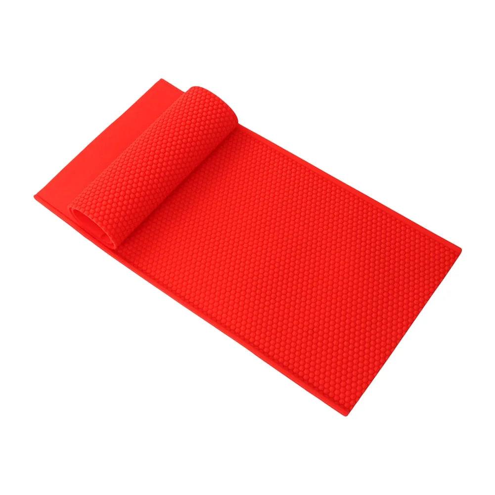 2pc Beeswax Honeycomb Mold Flexible Beeswax Embosser Machine Mold Soft Silicone Honeybee Wax Flake Nest Base Mold for Beekeepers