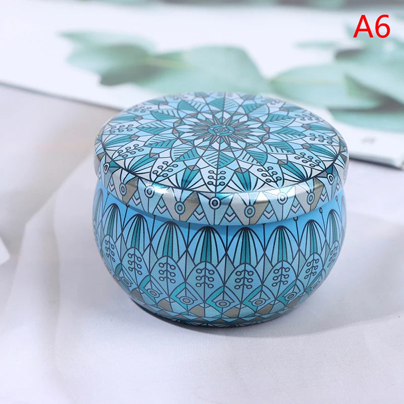 Candle Tin Jars DIY Candle Making kit Holder Storage Case For Dry Spices Sweets