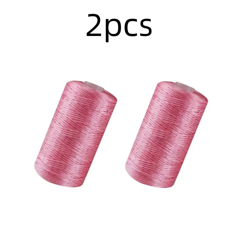 Silk Ice Line Cotton Crochet Yarn 1.5mm For Hand Knitting