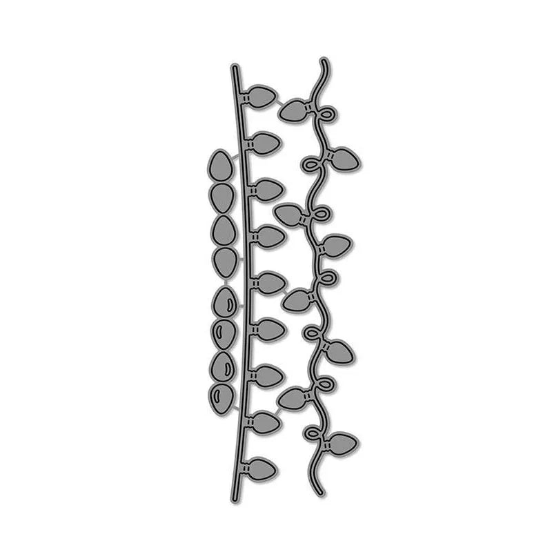 Mini String Of Lights Metal Cutting Dies For DIY Scrapbooking Card Making Decoration Paper Craft