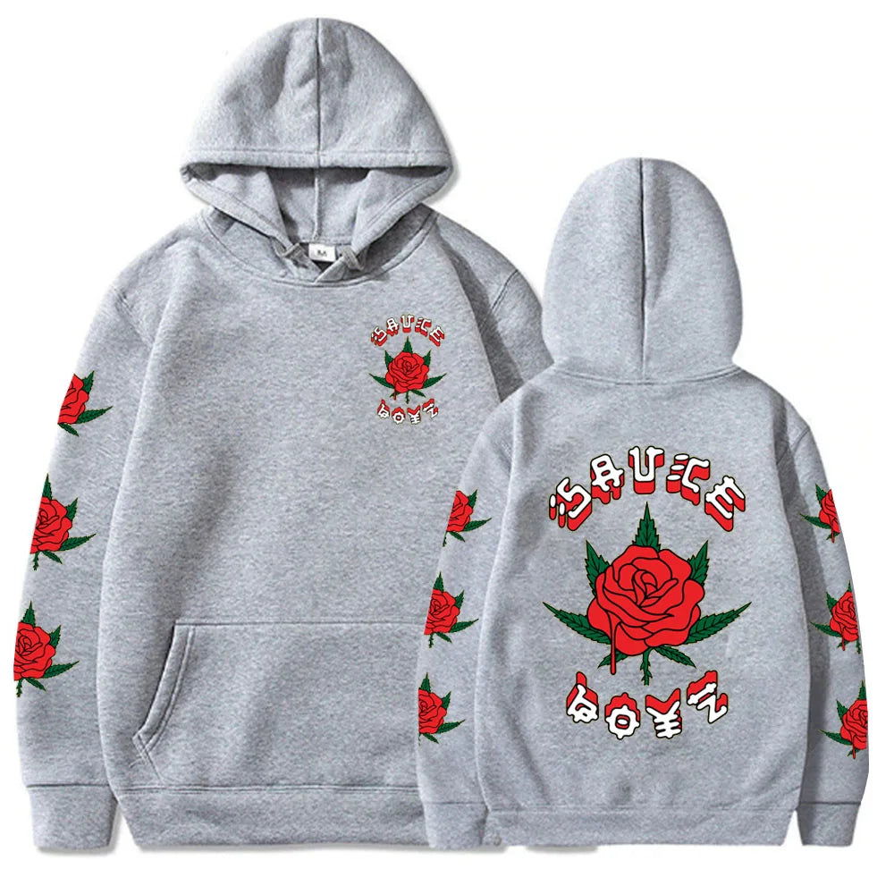 Eladio Carrion Sweatshirt Sauce Boyz Album Hoodie Eladio Carrion Fan Gift Unisex Pullover Tops Streetwear