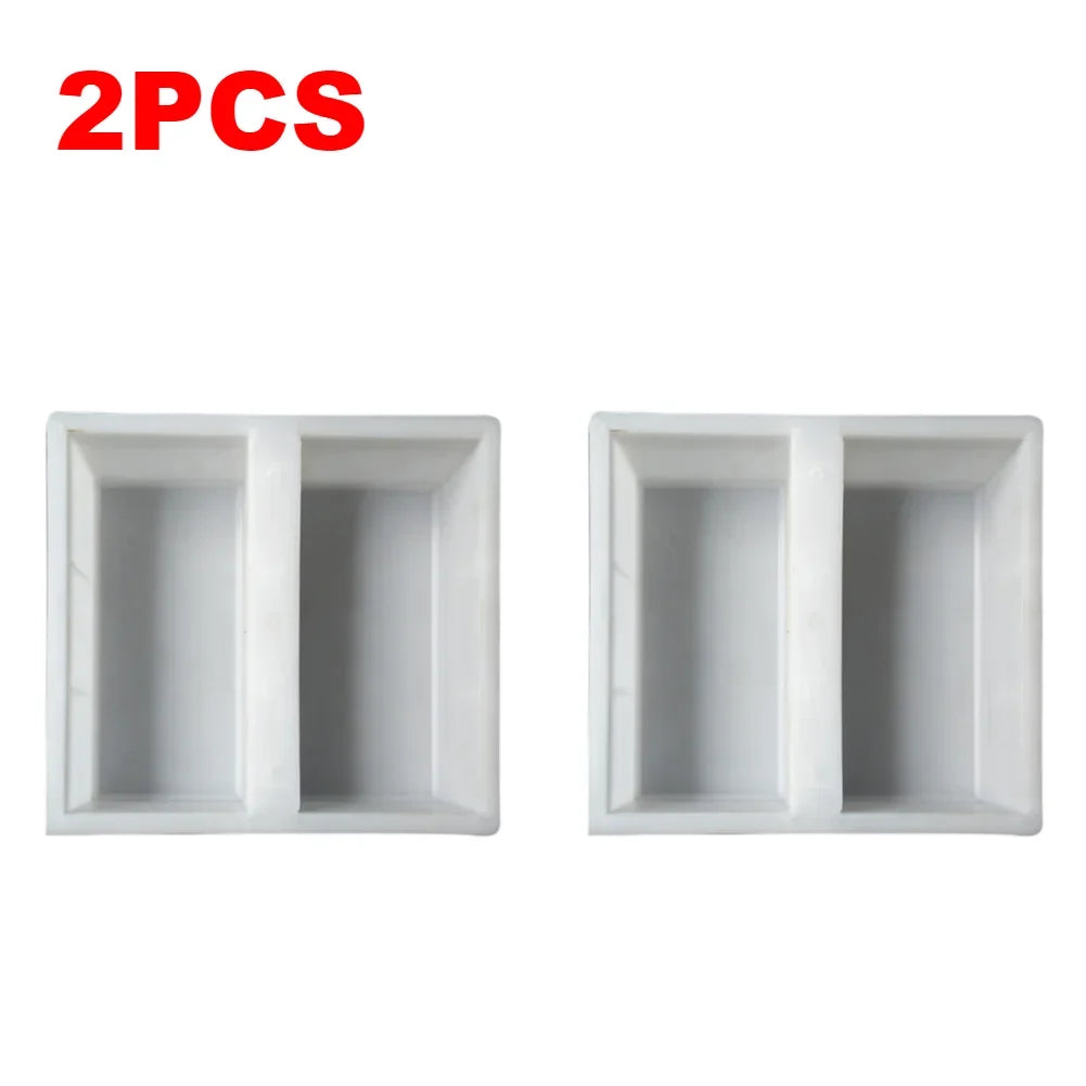 Plastic Garden Path Maker Paving Cement Mold Road Concrete Pavement Mold DIY Walk Manually Road Path Paving Cement Brick Mould