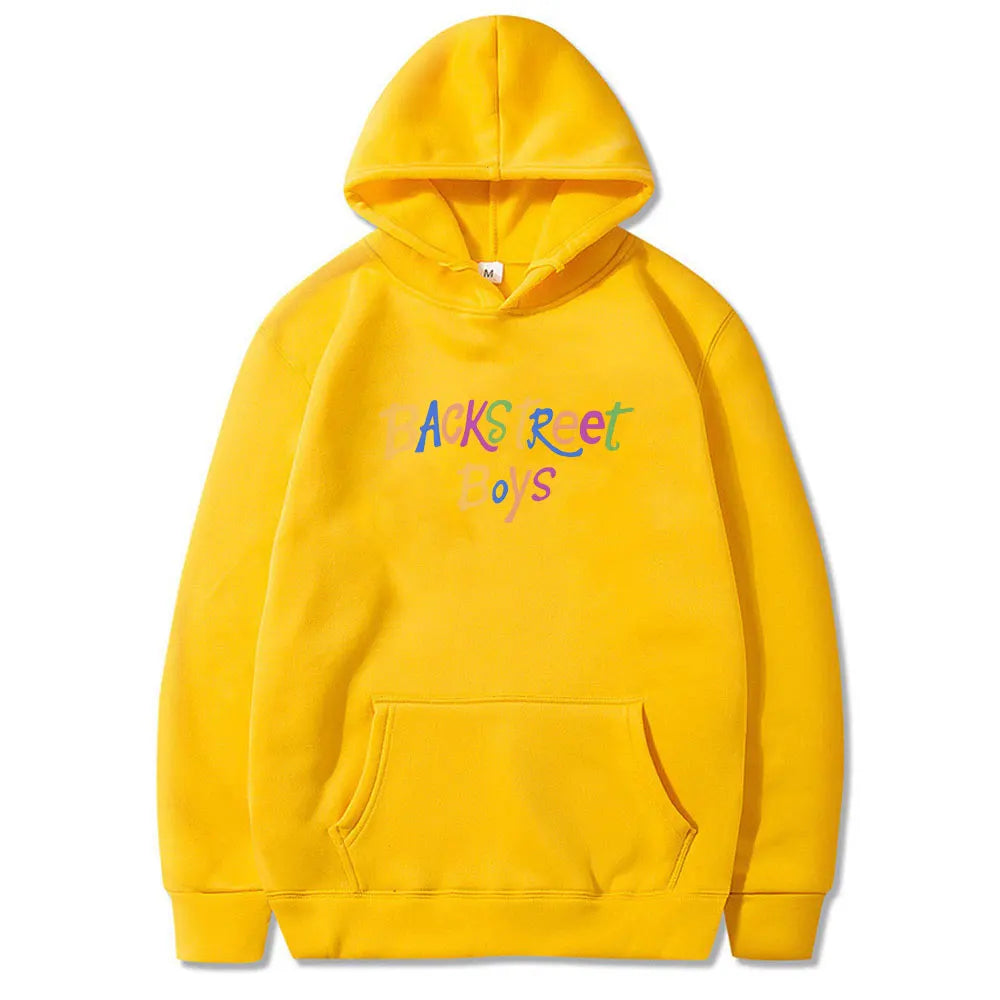 Backstreet Boys Graphic Hoodie Boy Band Bsb Group Pop Music Pullover Sweatshirt Men's Fashion Oversized Fleece Cotton Hoodies