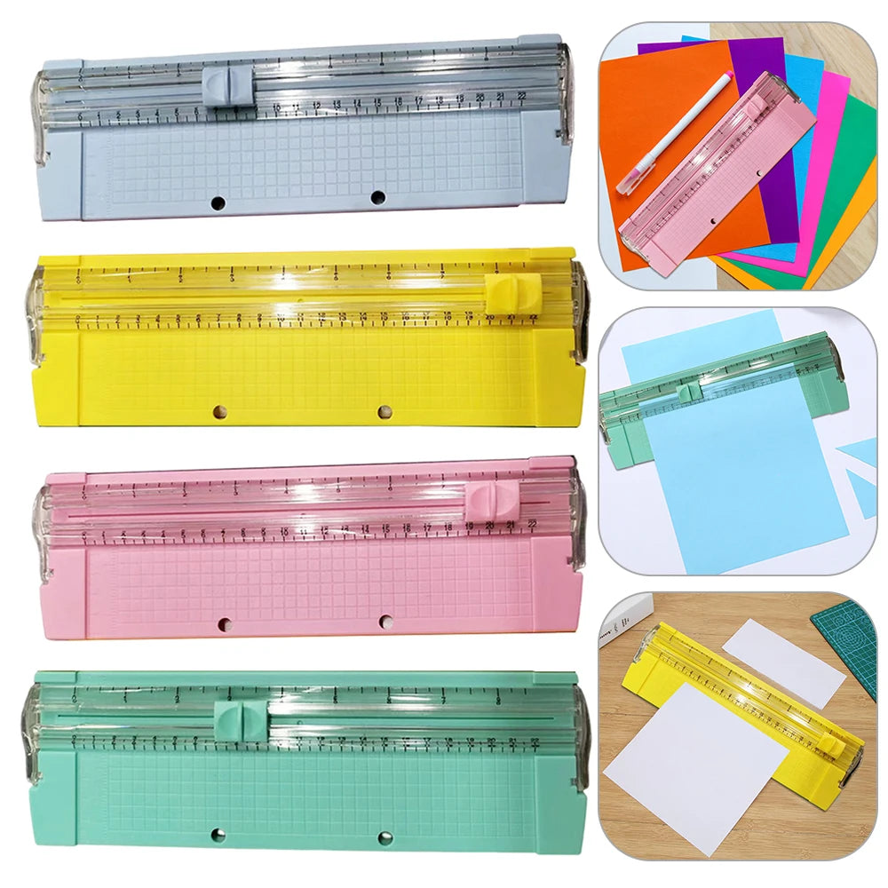 A5 Precision Paper Photo Trimmers Cutters Guillotine with Pull-out Ruler for Photo Labels Paper Cutting Tool Durable Hot Sale