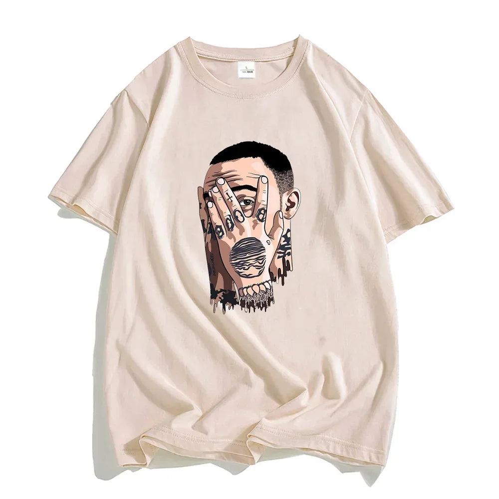 Macc Miller Hip Hop T Shirt for Men and Women Casual Summer Short Sleeve Loose Fit Clothing