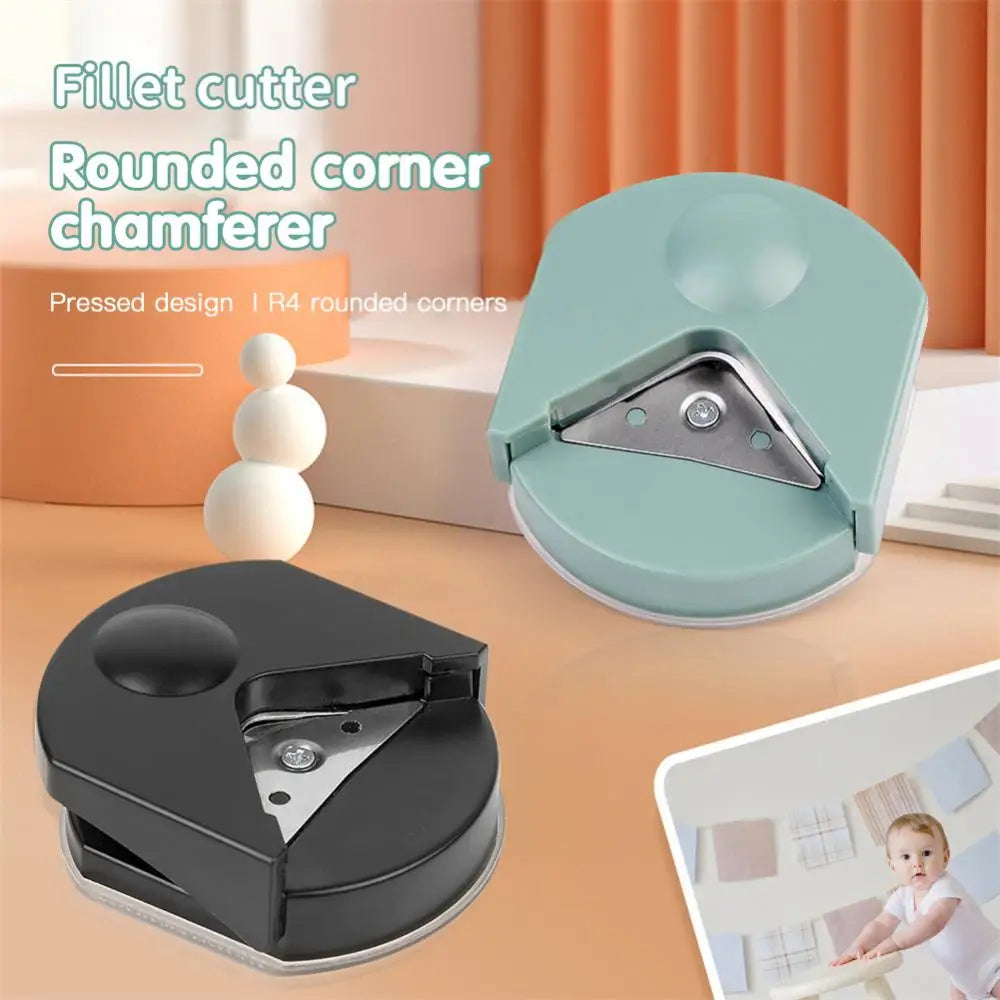 1PC Mini Corner Rounder Paper Punch Card Photo Cutter Portable Diy Circle Trimmer Punch Paper Trimmer Office Supplies