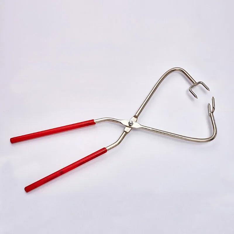 Stainless Steel Pottery Clay Sculpture Tools Pliers With Plastic Handle Glazing Supplies Ceramics Tools Pottery Clamp