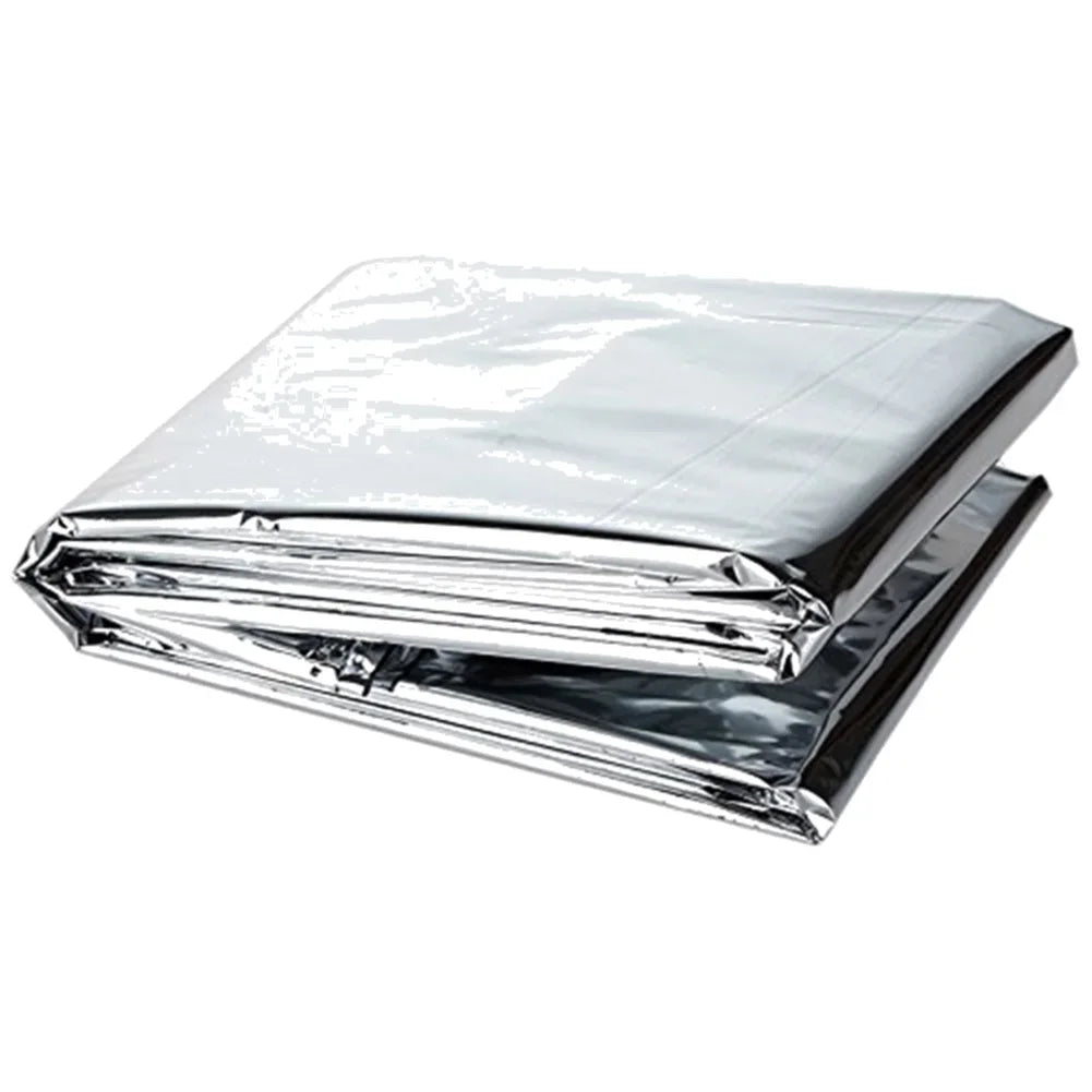 1-20PCS Silver Garden Greenhouse Covering Foil Sheets 210x120cm High Reflective Polyester Film Used For Planting Tent Growth