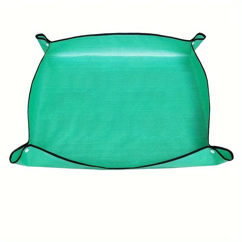Flower Pots Transplanting Mats Gardening Planting Mat PE Plant Repotting Mat Foldable Waterproof Gardening Potting Pad