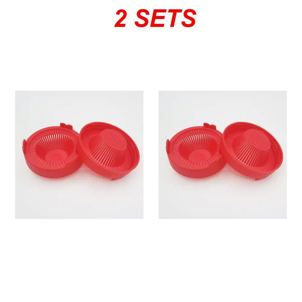 Seed Sprouter Sprouting Cover Sprouting Strainer Mason Cans With Lid Sprouting Net Cover Sprouts Strainer Gardening Tools