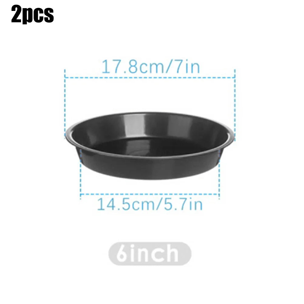 2pcs 4/6/7/8/10 Inch Plant Trays PP Round Succulent Plant Flower Pot Saucer Plant Trays Indoor Outdoor Garden Supplies Decor