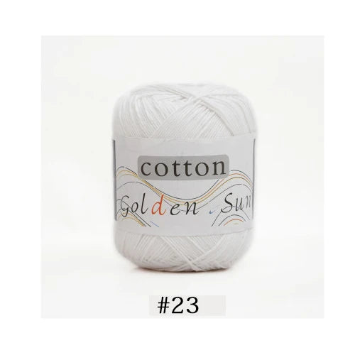 100 Percent Cotton Yarn for Hand Knitting and Crochet 8 Ply Worsted Soft Yarn for Sweaters and Blankets 50g 200m