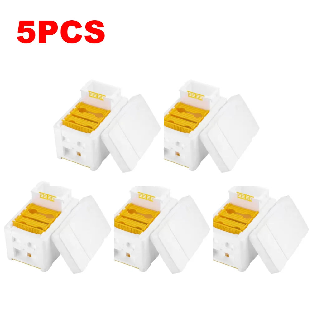 1-5PCS Beehive Beekeeping King Box Bee Nest Tool Bee Hive Frame Holder Beehive Pollination King Bees Hive Box Beekeeping Supply