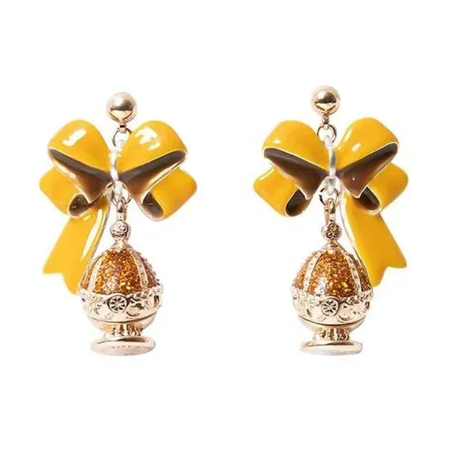 Anime Puella Magi Madoka Magica Cosplay Earrings Kaname Madoka Akemi Homura Tomoe Mami Soul Gem Pendant Ear Clips Jewelry Gifts
