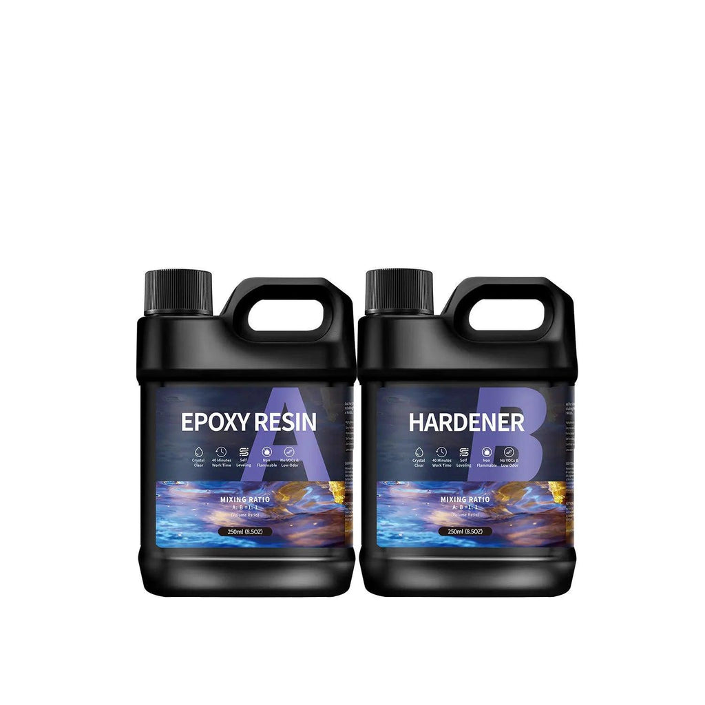 1:1AB Epoxy Resin Glue Set High Adhesive Transparency Crystal Resin Glue For Jewelry Silicone Mold Making Easy Mixed Glue