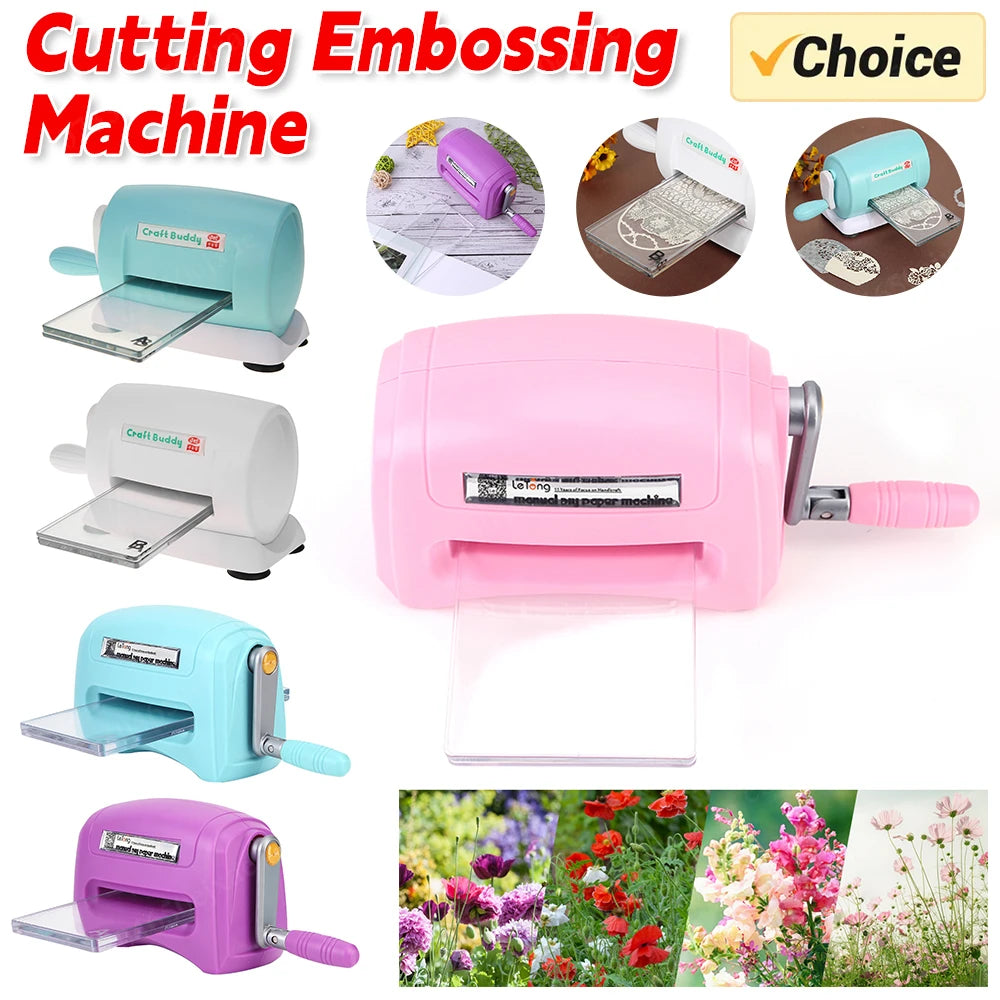 Die Cutting Embossing Machine Scrapbooking Cutter DIY Die-Cut Paper Cutter Dies Paper Card Cutting Embossing Machine