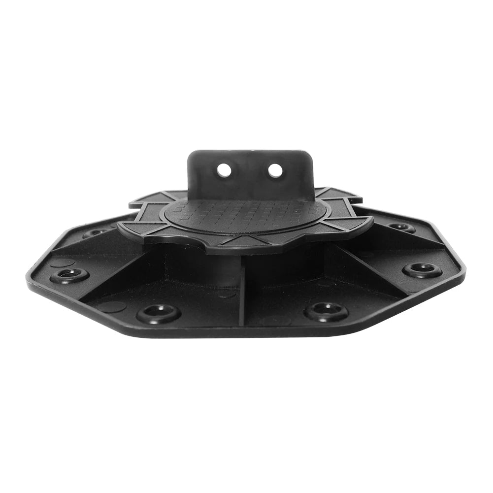 Black Bearing Decking Board Height Adjustable Building Material Booster Stable Strong Suitable for Aluminium WPC Wood