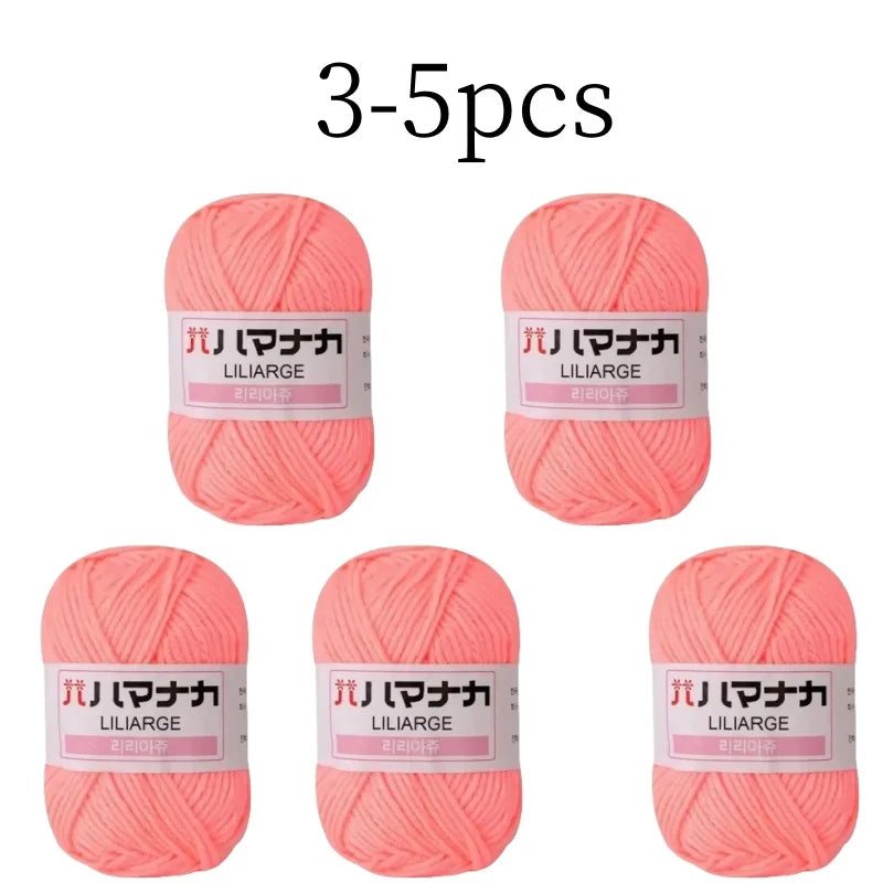Soft Thick Wool Yarn For Knitting Crochet Classic 25g Ball