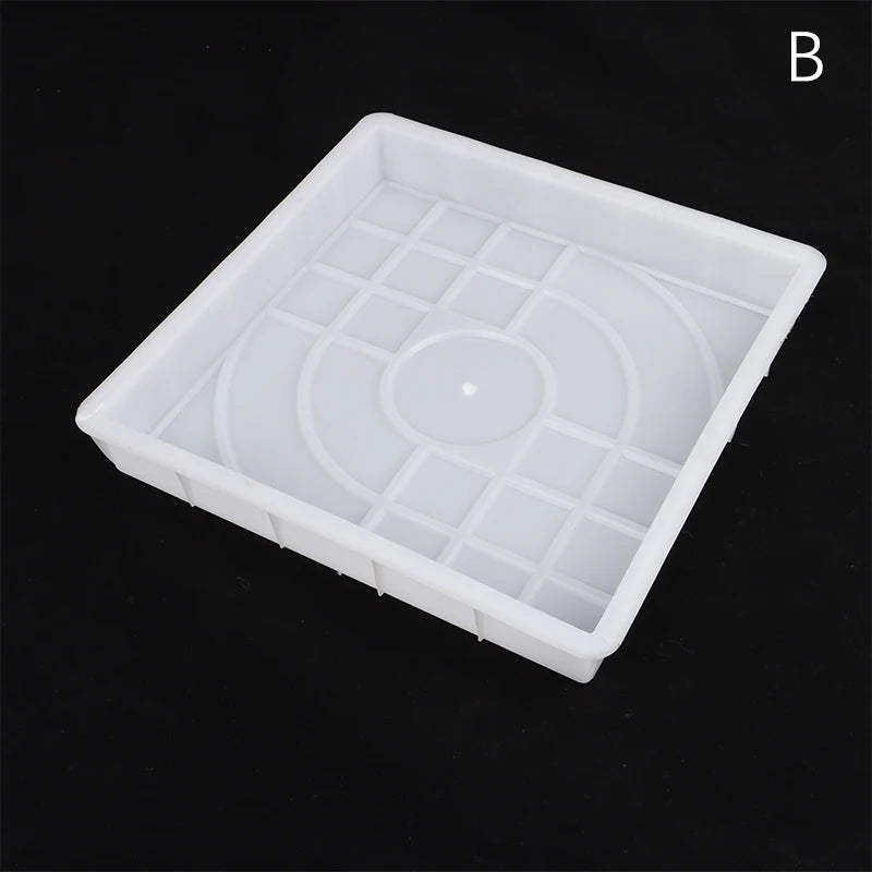 Diy Path Maker Plastic Brick Mold Paving Pavement Walkway Molds Path Maker Middle Of Hole Shape Garden Path Concrete