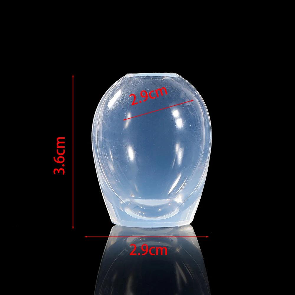 Cute Egg Silicone Mold Pendants Epoxy Resin Casting Silicone Mould for DIY Epoxy Resin Crafts Home Ornaments Decoration