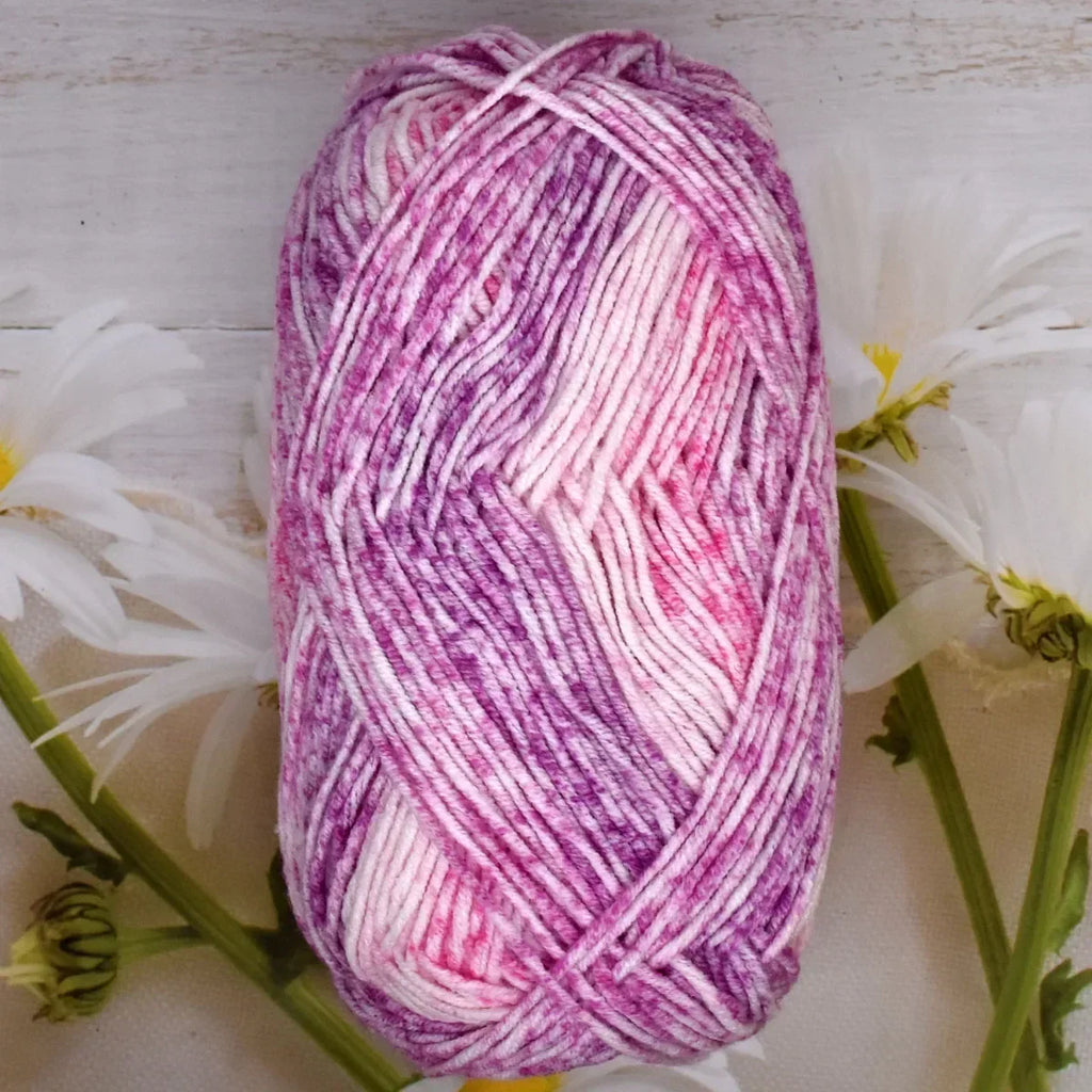 Milk Cotton Rainbow Yarn Premium 5Pcs Crochet Thread 130m