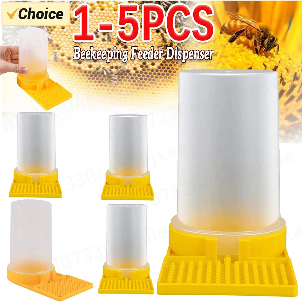 Honey Bee Nest Door Feeding Drinking Water Box Safe Non-toxic Beekeeping Water Dispenser Lightweight Supplies for Beekeeper