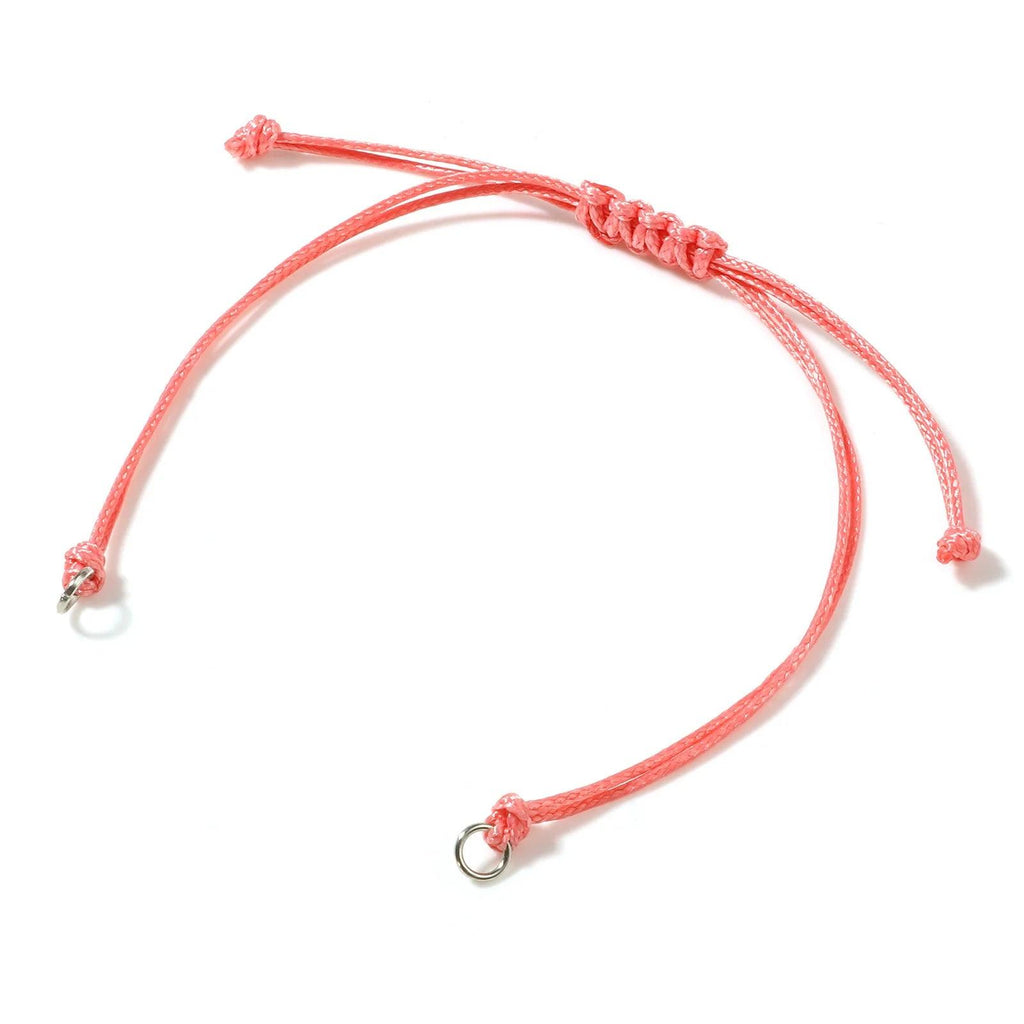 Wax Thread Braided Handmade Bracelets Adjustable Woven Bracelet For DIY Jewelry Gift Accessories Findings Making,5 PCs