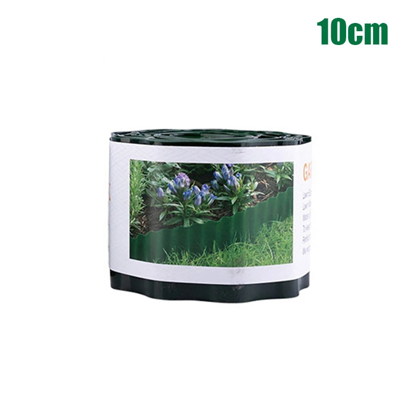 10/15/20cm Plastic Garden Grass Lawn Edge Fence Path Flexible Lawn Edging Border Outdoor Yard Garden Accessories