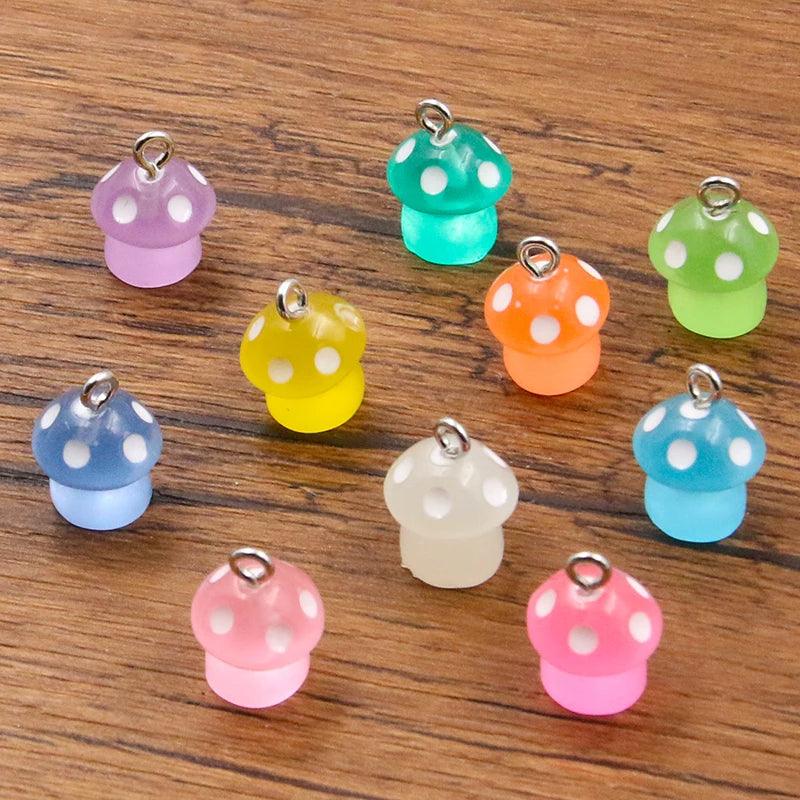 10Pcs 37 Styles Mix Fruit Animals Popsicle Candy Resin Earring Charms Diy Findings Keychain Bracelets Pendant For Jewelry Making
