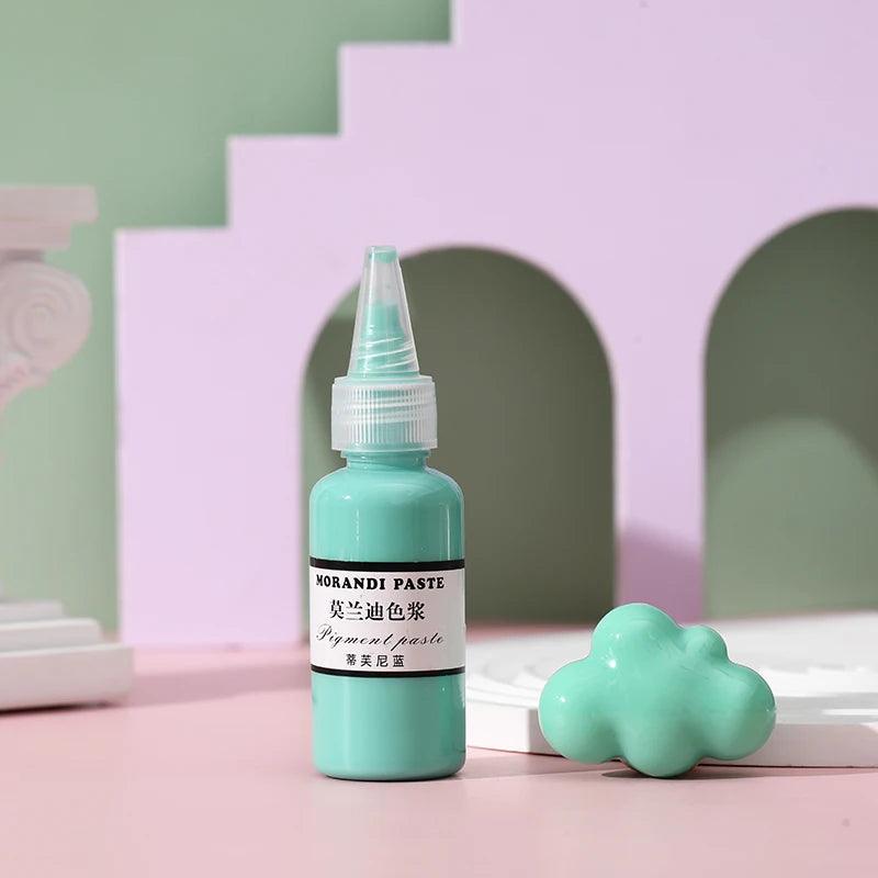 30g Paste Pigment UV Resin Glue Liquid Colorant Dye Ink Diffusion For Epoxy Resin Pigment Paste DIY Jewelry Making Resin Dye