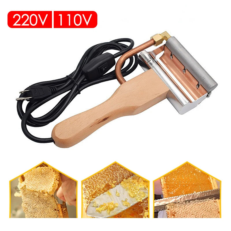 Electric Uncapping Knife Honey Cutter Knife Wax Honey Knife Scraper Bee Extractor Beekeeping Tools Honey Heating Cutter