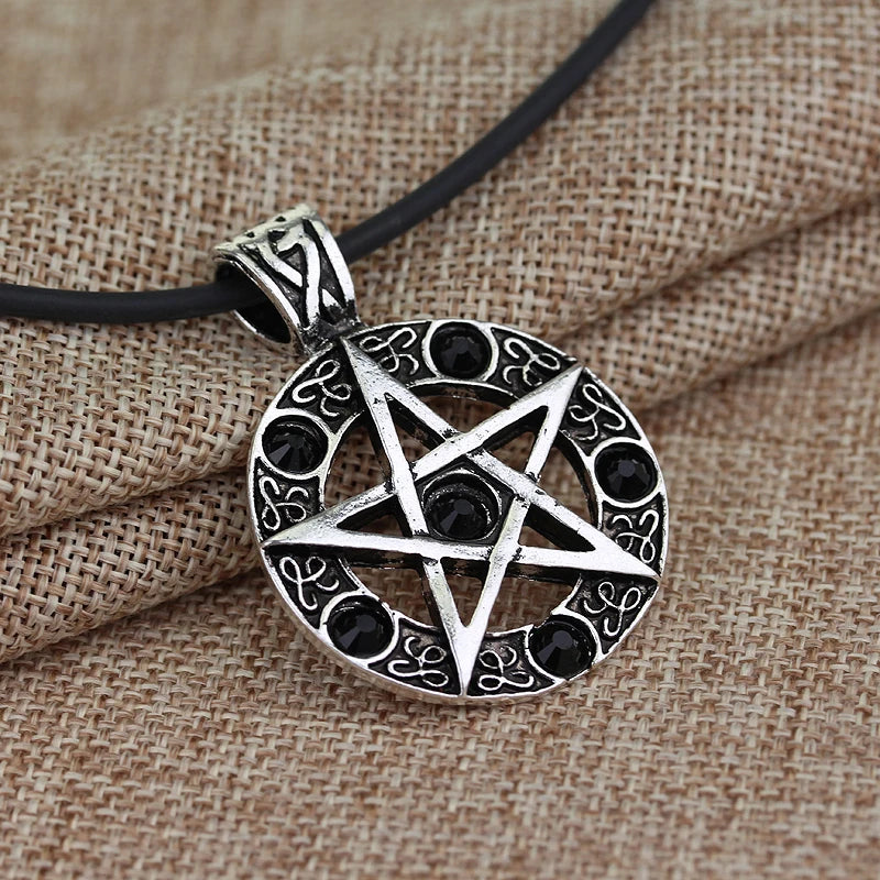 Angel Wicca Dean Winchester Jensen Ackles Supernatural amulet pendant necklace Drop Ship