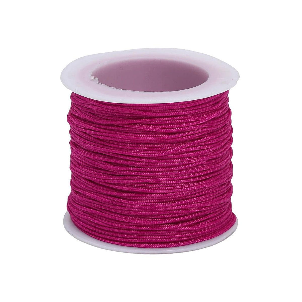 50M/roll 0.8mm Nylon Thread Cord Chinese Knot Cord Bracelet Braided String For DIY Tassels Beading String Jewelry Making