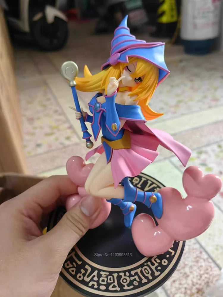 Original Yu-Gi-Oh! Dark Magician Girl Dmg Genuine Sk Japan Hereditail  Pvc Action Figure Anime Figure Model Toys Christmas Gift